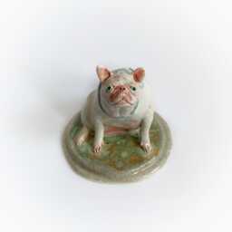 Custom-Made Dog Figurine, Personalized Pet Statue, A Handmade Figurine To Honor The Memory Of Your Beloved Dog, Ceramic - thumbnail 1