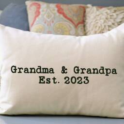 Grandparent Gift Personalized, Grandparent Christmas, Hard To Buy For, Vintage Look, Pregnancy Reveal, Announcement, For Her - thumbnail 2