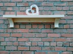 Joinery Grade L Shelf With Corbels I Handmade Wooden Mantel Shelf Corbels - Floating Shelves Pine Stahu91 - thumbnail 1
