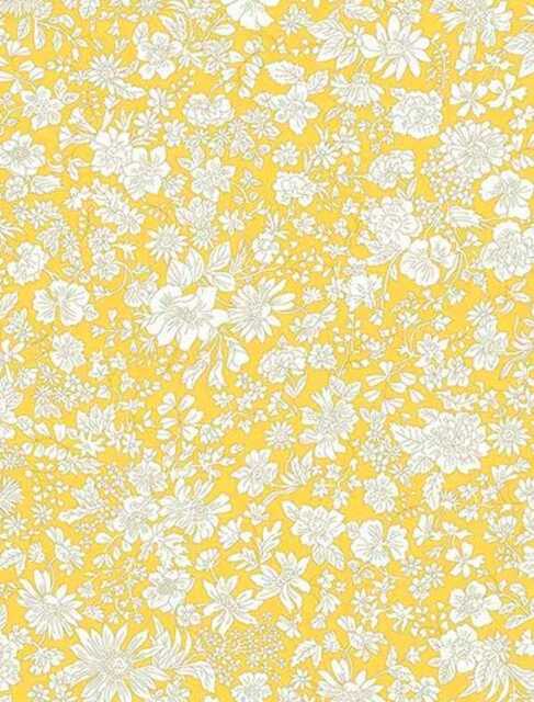 Golden Yellow Crib Fitted Sheet Liberty London Changing Table Cover Custom Farmhouse Sunshine - image 1