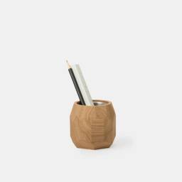 Wooden Pen Holder For Desk, Pencil Holder, Organizer Pens Big, Wooden Desk Organizer, Wood Cup, Custom Gift Her - thumbnail 3