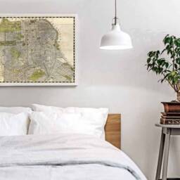 San Francisco Map, City Map Art, Print, Poster, California Of - thumbnail 4