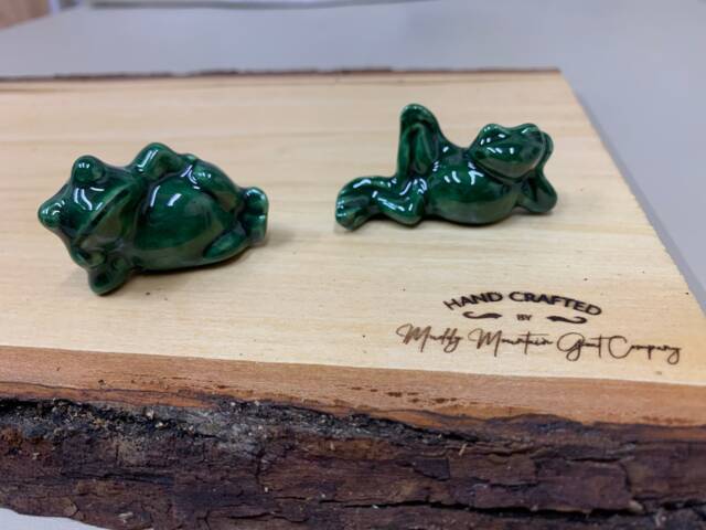 Ceramic Frogs, Duckies & Owls - image 1