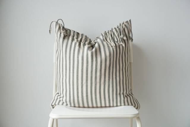 Tribal Hand Woven Natural Dye Color Pillow Cover - image 1