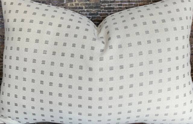Outdoor Pillow Cover, Fgfm, Stone Grey - image 1