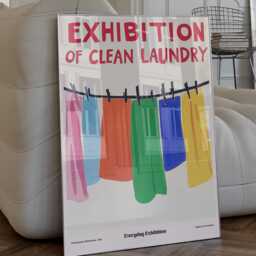 Funny Laundry Symbols Print Utility Room Wall Art - thumbnail 2