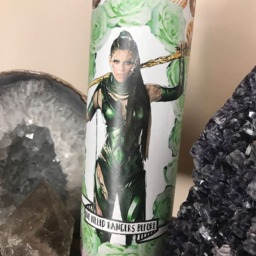 Rita Repulsa Funny Prayer Candle, Rangers Prayer Religious Candle - thumbnail 2