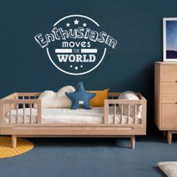 Enthusiasm, Office Wall Art, Decals, Stickers, Walls, Inspirational Quotes, Motivational Decals - Skuentmo - thumbnail 2