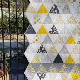Handcrafted Large Double Quilt Or Bedspread - thumbnail 2
