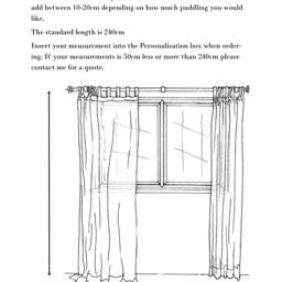 Full Length, Tab Top, Black Sheer 100% Cotton Muslin Curtain Panel - thumbnail 4