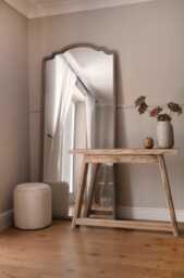 Wooden Console Table - Rustic Farmhouse Hallway - Lyria - thumbnail 1