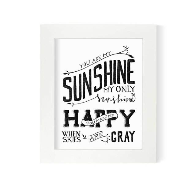 You Are My Sunshine - Art Print - image 1