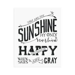 You Are My Sunshine - Art Print - thumbnail 3