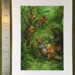 "Bramble Brigade - Print From The ""Forest Of Enchantment Oracle" - thumbnail 2