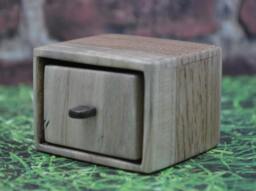 Unique Keepsake Box - Sculpted Ash & Reclaimed Redwood Poplar Wood Decoration Jewelry Ring Earrings Presentation Love