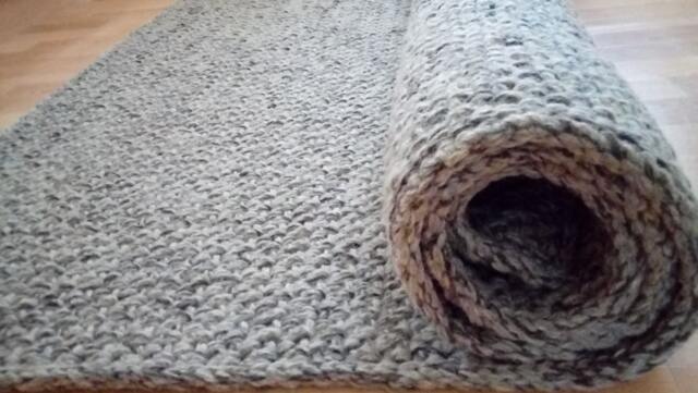 Handmade Wool Rug Modern, Stylish, & Organic - image 1