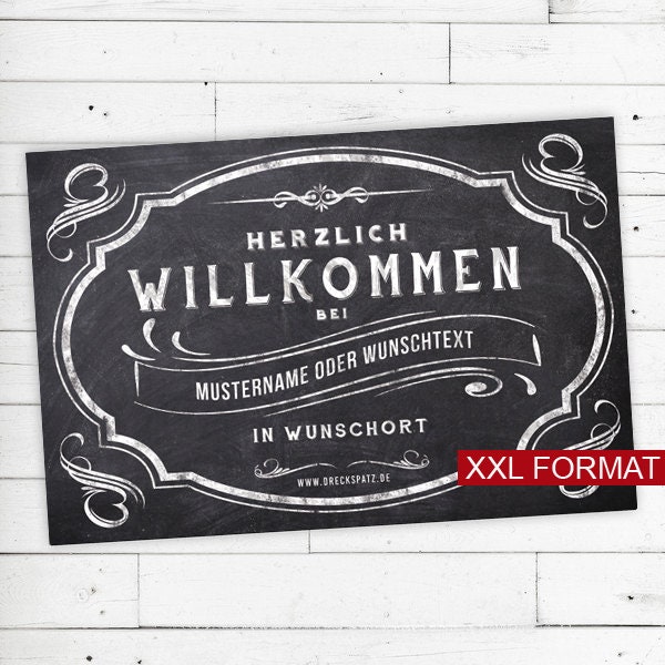 "xxl Doormat ""Vintage" - image 1