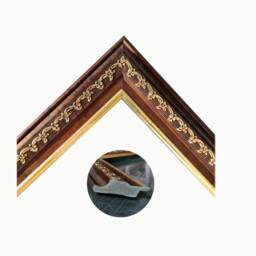 A3/A4 A5 A6 Multi Shaded Brown & Gold Frame - White Mount Photo Picture Print Poster Made in The India - thumbnail 4
