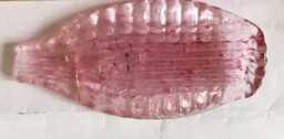 Leaf, Spare Parts For Venetian Mirrors, With Broken Pieces, Pink & Glass Nails - thumbnail 2