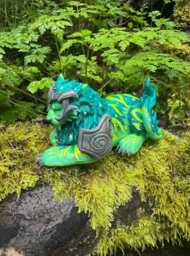 Green Ghost Of The Pridemother Feral Druid 17cm 3D Printed Figure