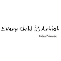 Every Child Is An Artist - Inspirational Vinyl Quotes Wall Decal Decor Playroom Room- 019 - thumbnail 3