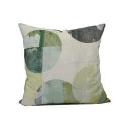 Harlequin - Rondure Emerald/Linden Topaz Modern Soft Abstract Cushion Cover Handmade Throw Pillow Designer Home D??cor - thumbnail 3