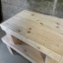 Rustic Nest Of 2 Tables - thumbnail 4