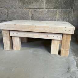 Rustic Nest Of 2 Tables - thumbnail 3