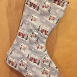 Happy Holiday Welcome Large Christmas Stocking - Made in U.s.a - thumbnail 2
