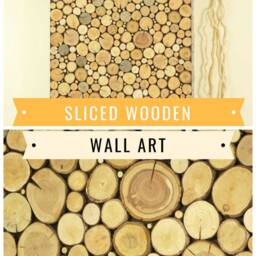 Tree Slice Wall Art Wooden Panel, Nature Hanging - thumbnail 4