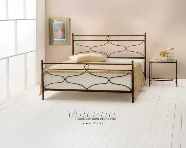 Metal Bed Nemesis 160x200 180x200 - King Size Iron Frame, Solid Minimal Double - image 1