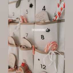 Set Of 6 Wooden Advent Calendar Activity Cards - Customisable - thumbnail 3
