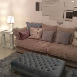 Handmade Chesterfield Velvet Footstool Coffee Table - thumbnail 4