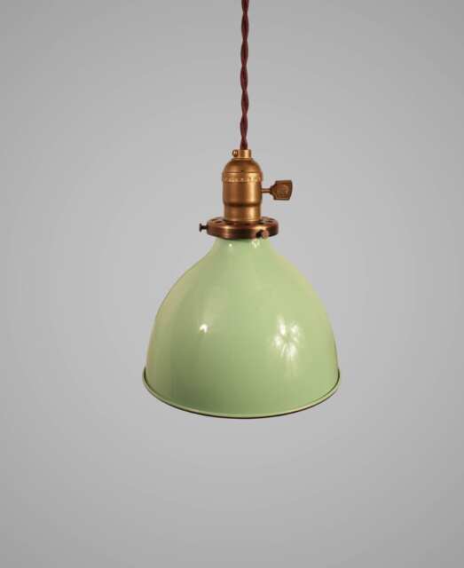 Industrial Steel Dome Pendant Lamp - Vintage Hanging Light Swag Kitchen Island Pool Table Bar Cafe Lighting Task Steampunk Edison - image 1