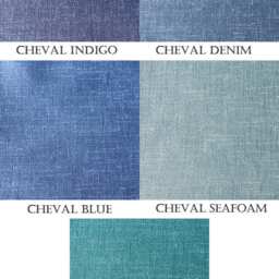 Linen Roman Shade With Contrasting Border, Custom Relaxed Window Treatment - thumbnail 4