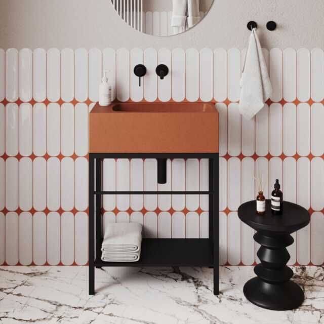 Modern Geometric Wall Decals - Arch Tile Peel & Stick Panels Seamless Color Block Decor - image 1