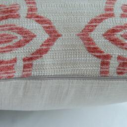 Pink Chenille Medallion Pillow Cover - Jaclyn Smith Home - thumbnail 3