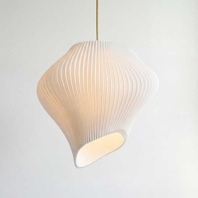 Modern Sculptural Pendant Light Large Statement Ceiling Lamp For Dining Room, 50cm - image 1