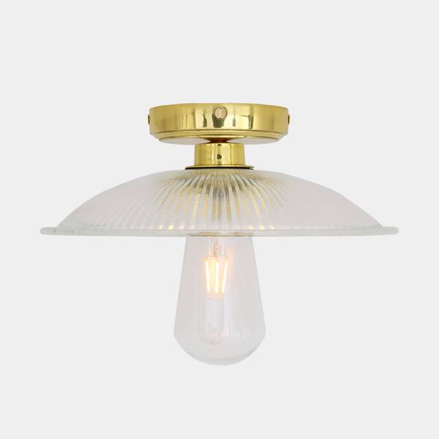 Gal Prismatic Bathroom Ceiling Light 11.75 - image 1