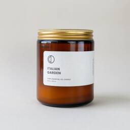 Italian Garden Essential Oil Candle - Rosemary + Sage Orange
