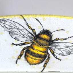 Wooden Letter Rack, Holder, Organiser, Bee Home Decor, Gifts, Gifts For Mum, Gift - thumbnail 2