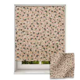 Earthy Leopard Print Roller Blind, Children's Made To Measure, Animal Blind