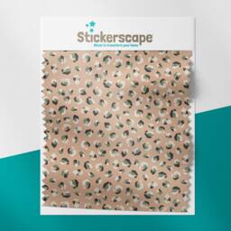 Earthy Leopard Print Roller Blind, Children's Made To Measure, Animal Blind - thumbnail 2
