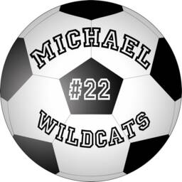 Custom Name Soccer Mom Coach Gift Wall Decal - Peel & Stick Stickers For Kids - Vwaq Bl2 - thumbnail 2