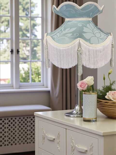 Duck Egg Blue Table Lamp Shades Ceiling Light Pendants Bedside Lamps Floor Standard Lampshade - image 1