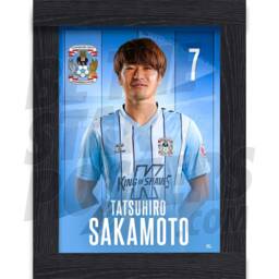 Coventry City Fc Sakamoto 23/24 Headshot Poster - Officially Licensed Product A3/A4 - thumbnail 2