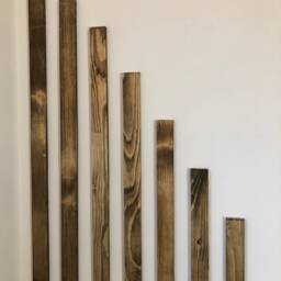 Acoustic Wood Wall Panels - Wooden Slat Art Solid Reclaimed The Chichester - thumbnail 3