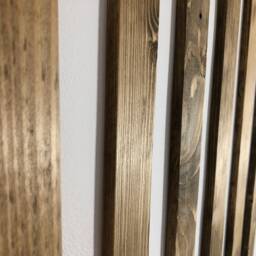 Acoustic Wood Wall Panels - Wooden Slat Art Solid Reclaimed The Chichester - thumbnail 2