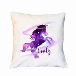 Pillow Galactic Unicorn Galaxy With Desired Name Including Filling Decorative Pillow Printed Ks254 - thumbnail 2