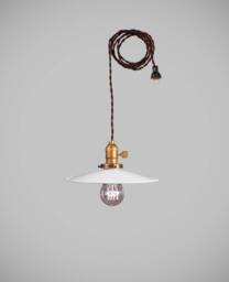 Industrial Lamp - Vintage Lighting Pendant With 10 - thumbnail 1